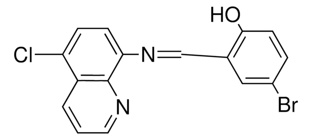 4-BROMO-2-((5-CHLORO-QUINOLIN-8-YLIMINO)-METHYL)-PHENOL AldrichCPR