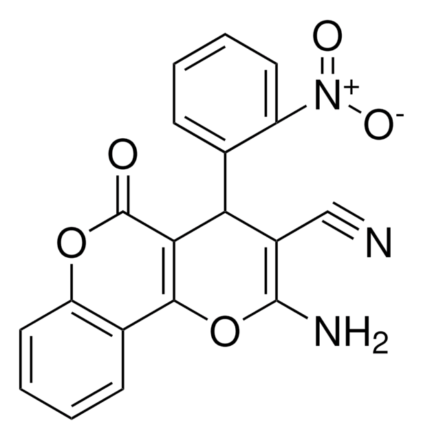 2-AMINO-4-(2-NITRO-PHENYL)-5-OXO-4H,5H-PYRANO[3,2-C]CHROMENE-3-CARBONITRILE AldrichCPR