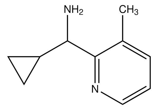 1-Cyclopropyl-1-(3-methyl-2-pyridinyl)methanamine AldrichCPR