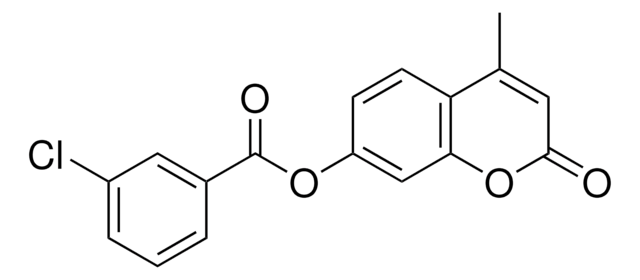 4-METHYL-2-OXO-2H-CHROMEN-7-YL 3-CHLOROBENZOATE AldrichCPR