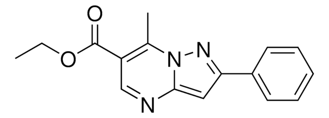 Ethyl 7-methyl-2-phenylpyrazolo[1,5-a]pyrimidine-6-carboxylate AldrichCPR