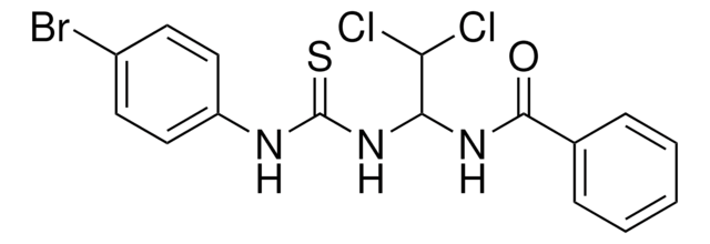 N-(1-(((4-BROMOANILINO)CARBOTHIOYL)AMINO)-2,2-DICHLOROETHYL)BENZAMIDE AldrichCPR