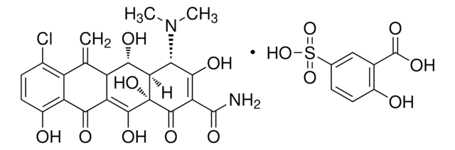 Meclocycline Sulfosalicylate pharmaceutical secondary standard, certified reference material