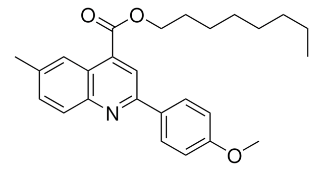 OCTYL 2-(4-METHOXYPHENYL)-6-METHYL-4-QUINOLINECARBOXYLATE AldrichCPR