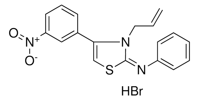 (3-ALLYL-4-(3-NITRO-PHENYL)-3H-THIAZOL-2-YLIDENE)-PHENYL-AMINE, HYDROBROMIDE AldrichCPR