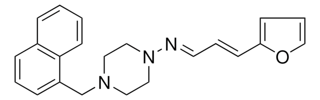 N-(3-(2-FURYL)-2-PROPENYLIDENE)-4-(1-NAPHTHYLMETHYL)-1-PIPERAZINAMINE AldrichCPR