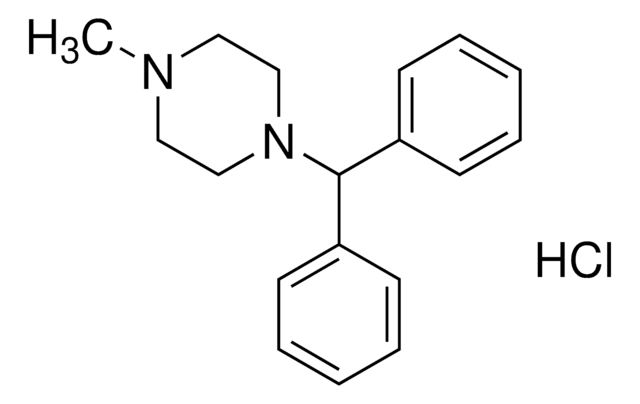 Cyclizine HCl solution 1&#160;mg/mL in methanol ((as free base)), certified reference material, ampule of 1&#160;mL, Cerilliant&#174;