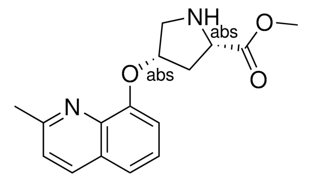 Methyl (2S,4S)-4-[(2-methyl-8-quinolinyl)oxy]-2-pyrrolidinecarboxylate AldrichCPR