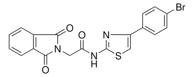 N-[4-(4-BROMOPHENYL)-1,3-THIAZOL-2-YL]-2-(1,3-DIOXO-1,3-DIHYDRO-2H-ISOINDOL-2-YL)ACETAMIDE AldrichCPR