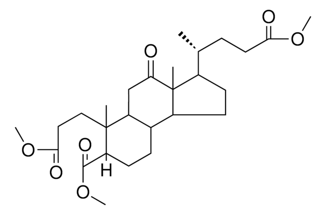 TRIMETHYL 12-OXO-3,4-SECO-5-BETA-CHOLANE-3,4,24-TRIOATE AldrichCPR