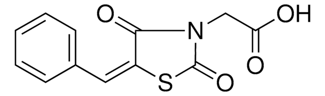 (5-BENZYLIDENE-2,4-DIOXO-1,3-THIAZOLIDIN-3-YL)ACETIC ACID AldrichCPR