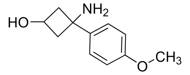 3-Amino-3-(4-methoxyphenyl)cyclobutanol AldrichCPR