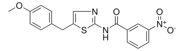 N-(5-(4-METHOXYBENZYL)-1,3-THIAZOL-2-YL)-3-NITROBENZAMIDE AldrichCPR