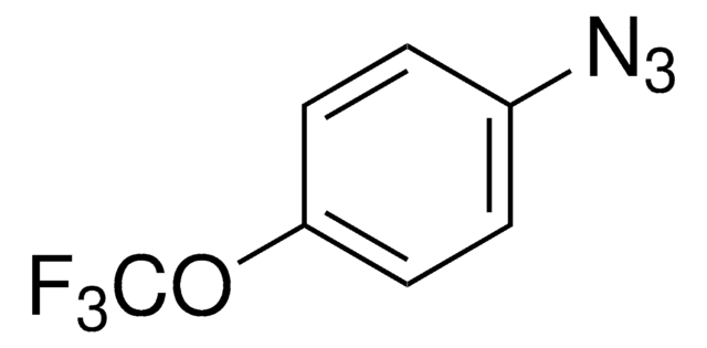 1-Azido-4-(trifluoromethoxy) benzene solution 0.25&#160;M in tert-butyl methyl ether, &#8805;95.0% (HPLC)