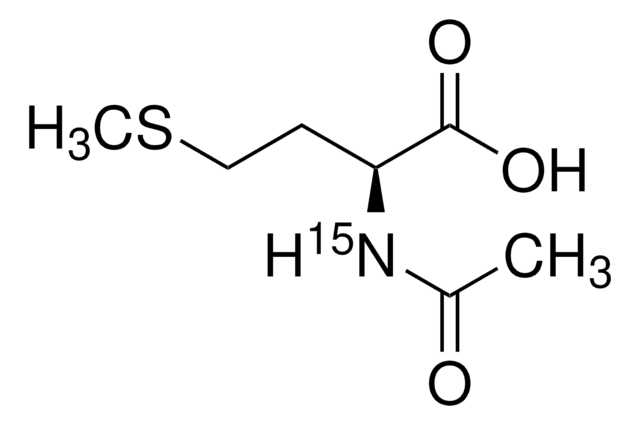 N-Acetyl-L-methionine-15N 98 atom % 15N