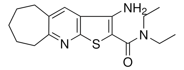 3-AMINO-N,N-DIETHYL-6,7,8,9-TETRAHYDRO-5H-CYCLOHEPTA[B]THIENO[3,2-E]PYRIDINE-2-CARBOXAMIDE AldrichCPR