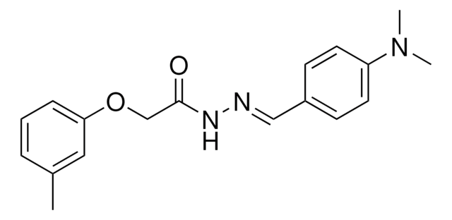 N'-[([4-(DIMETHYLAMINO)PHENYL]METHYLIDENE]-2-(3-METHYLPHENOXY)ACETOHYDRAZIDE AldrichCPR