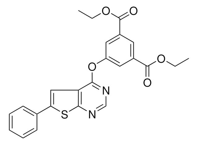 DIETHYL 5-((6-PHENYLTHIENO(2,3-D)PYRIMIDIN-4-YL)OXY)ISOPHTHALATE AldrichCPR