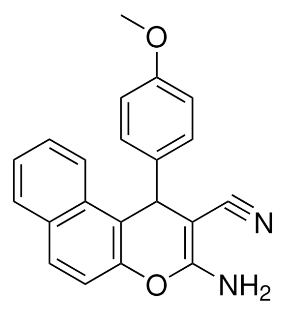 3-AMINO-1-(4-METHOXYPHENYL)-1H-BENZO(F)CHROMENE-2-CARBONITRILE AldrichCPR