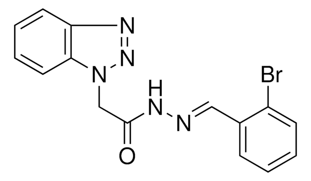 2-BENZOTRIAZOL-1-YL-ACETIC ACID (2-BROMO-BENZYLIDENE)-HYDRAZIDE AldrichCPR