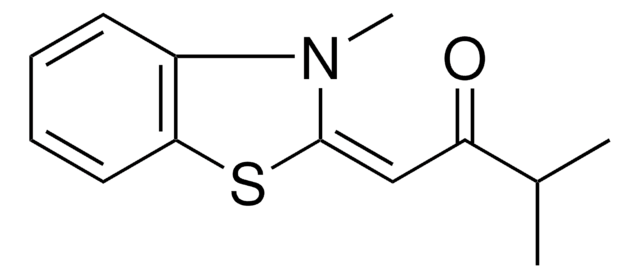 3-METHYL-1-(3-METHYL-1,3-BENZOTHIAZOL-2(3H)-YLIDENE)-2-BUTANONE AldrichCPR