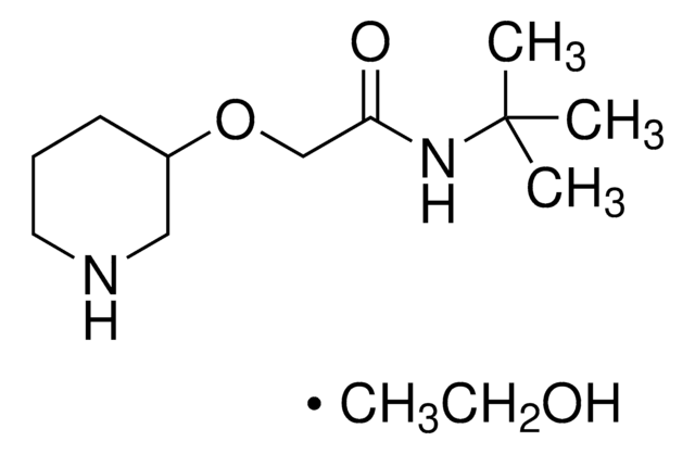 N-(tert-Butyl)-2-(3-piperidinyloxy)acetamide, ethanol AldrichCPR