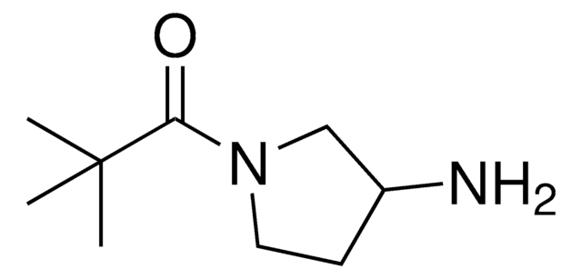 1-(2,2-Dimethylpropanoyl)-3-pyrrolidinamine AldrichCPR