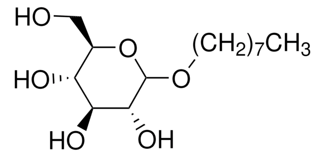 Octyl D-glucopyranoside mixture of anomers, &#945;-anomer/&#946;-anomer ~7:3, ~80% (TLC)