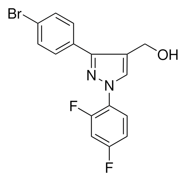 (3-(4-BROMOPHENYL)-1-(2,4-DIFLUOROPHENYL)-1H-PYRAZOL-4-YL)METHANOL AldrichCPR