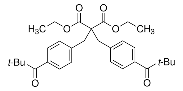 Diethyl bis(4-pivaloylbenzyl)malonate 98%