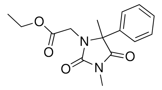 ethyl (3,5-dimethyl-2,4-dioxo-5-phenyl-1-imidazolidinyl)acetate AldrichCPR