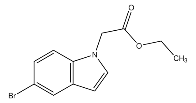 (5-Bromo-1H-indol-1-yl)-acetic acid ethyl ester AldrichCPR