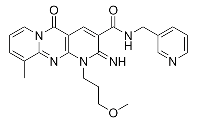 2-IMINO-1-(3-METHOXYPROPYL)-10-METHYL-5-OXO-N-(3-PYRIDINYLMETHYL)-1,5-DIHYDRO-2H-DIPYRIDO[1,2-A:2,3-D]PYRIMIDINE-3-CARBOXAMIDE AldrichCPR