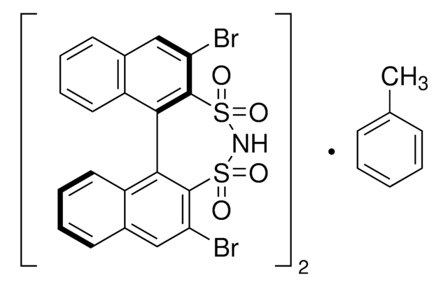 (R)-3,3&#8242;-Dibromo-1,1&#8242;-binaphthyl-2,2&#8242;-disulfonimide toluene complex 97%