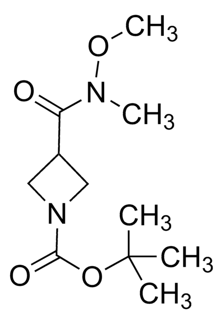 tert-Butyl 3-[methoxy(methyl)carbamoyl]azetidine-1-carboxylate AldrichCPR