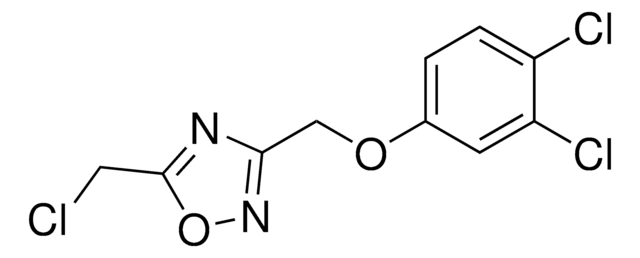 5-(Chloromethyl)-3-[(3,4-dichlorophenoxy)methyl]-1,2,4-oxadiazole AldrichCPR