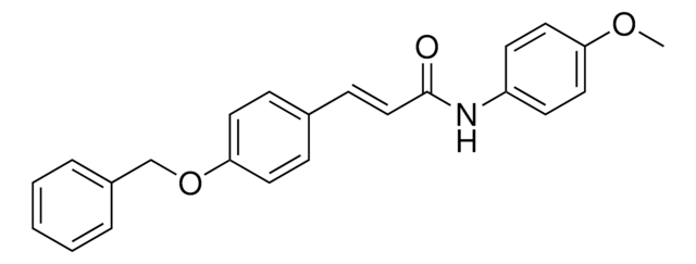 3-(4-(BENZYLOXY)PHENYL)-N-(4-METHOXYPHENYL)ACRYLAMIDE AldrichCPR