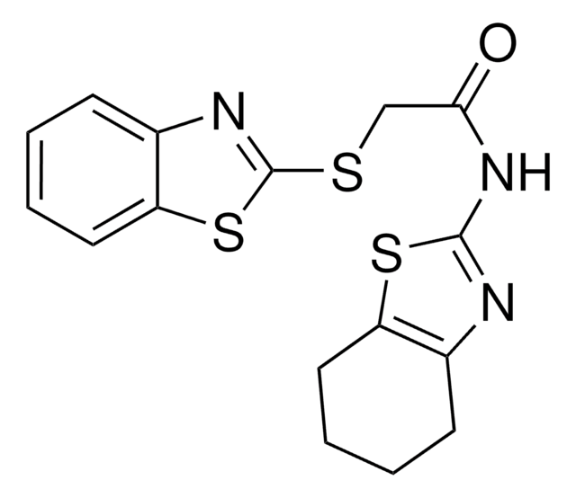 2-(1,3-BENZOTHIAZOL-2-YLSULFANYL)-N-(4,5,6,7-TETRAHYDRO-1,3-BENZOTHIAZOL-2-YL)ACETAMIDE AldrichCPR