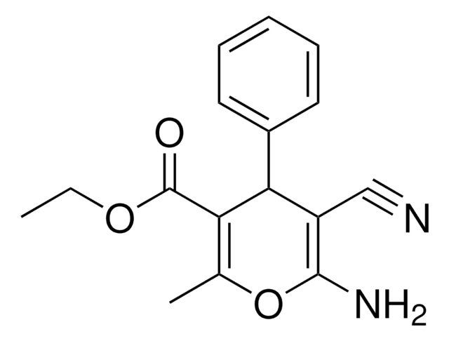 6-AMINO-5-CYANO-2-METHYL-4-PHENYL-4H-PYRAN-3-CARBOXYLIC ACID ETHYL ESTER AldrichCPR