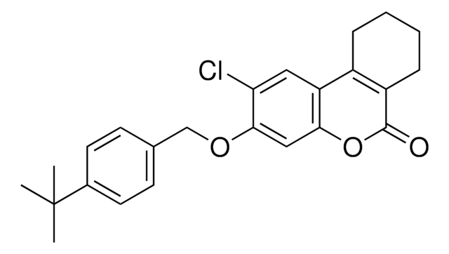 3-((4-TERT-BUTYLBENZYL)OXY)-2-CL-7,8,9,10-TETRAHYDRO-6H-BENZO(C)CHROMEN-6-ONE AldrichCPR