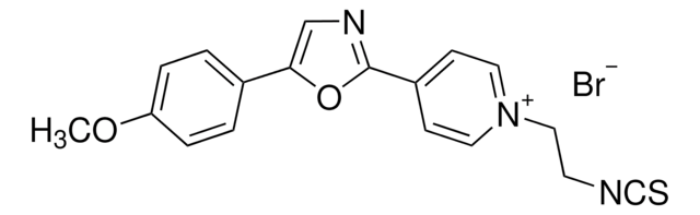 1-(2-Isothiocyanatoethyl)-4-[5-(4-methoxyphenyl)-2-oxazolyl]pyridinium bromide BioReagent, suitable for fluorescence, &#8805;90% (HPLC)