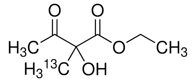 Ethyl 2-hydroxy-2-methyl-13C-3-oxobutanoate 99 atom % 13C, 97% (CP)