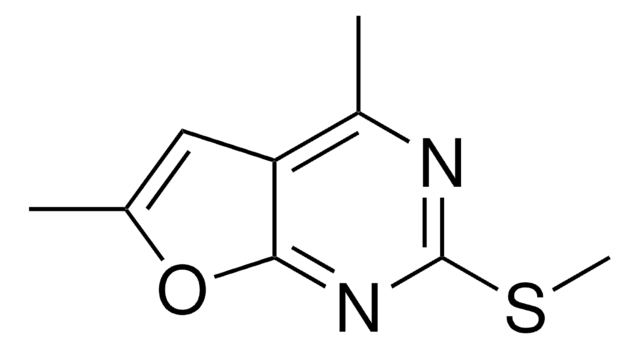 4,6-DIMETHYL-2-(METHYLSULFANYL)FURO[2,3-D]PYRIMIDINE AldrichCPR