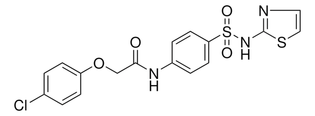 2-(4-CHLORO-PHENOXY)-N-(4-(THIAZOL-2-YLSULFAMOYL)-PHENYL)-ACETAMIDE AldrichCPR