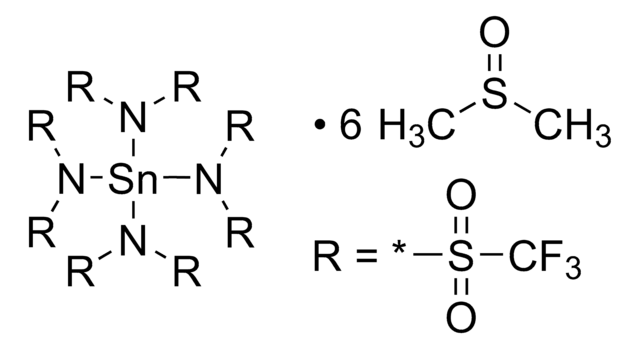 Tin(IV) tetrakis(trifluoromethanesulfonimide) DMSO complex