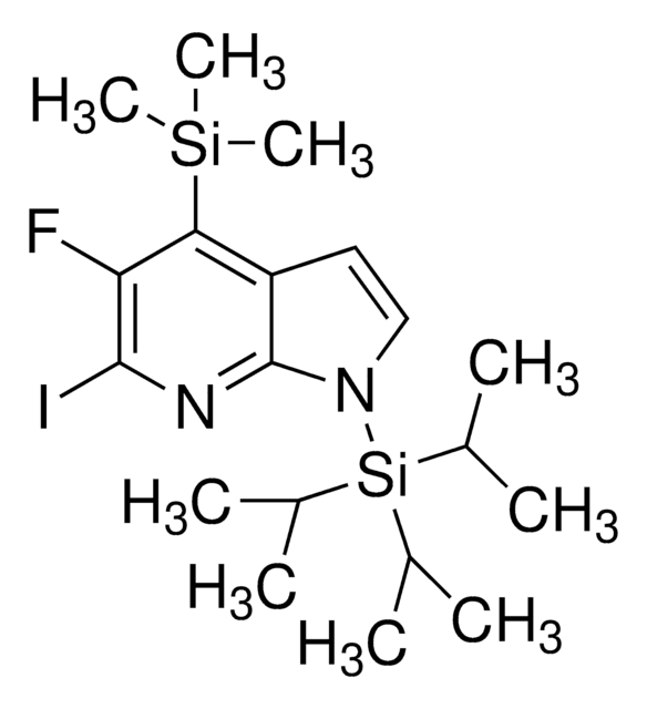 5-Fluoro-6-iodo-1-(triisopropylsilyl)-4-(trimethylsilyl)-1H-pyrrolo[2,3-b]pyridine AldrichCPR