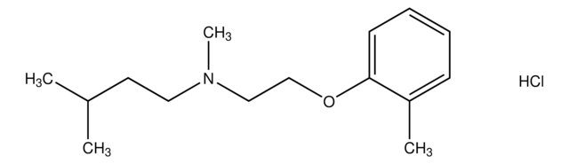 N,3-dimethyl-N-[2-(2-methylphenoxy)ethyl]-1-butanamine hydrochloride AldrichCPR