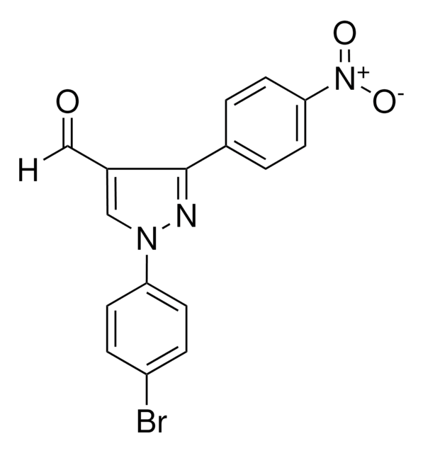 1-(4-BROMOPHENYL)-3-(4-NITROPHENYL)-1H-PYRAZOLE-4-CARBALDEHYDE AldrichCPR