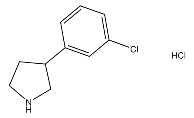 3-(3-Chlorophenyl)pyrrolidine hydrochloride AldrichCPR