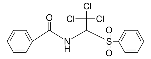 N-(1-BENZENESULFONYL-2,2,2-TRICHLORO-ETHYL)-BENZAMIDE AldrichCPR